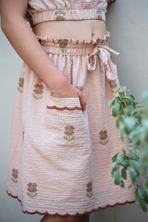 ELINA SKIRT POUDRE