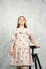 Girls Dress - Elina Natural