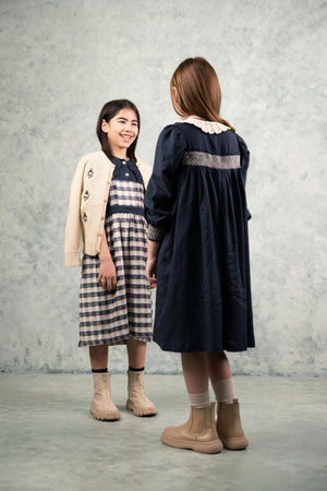 Girls Dress - Didem Navy