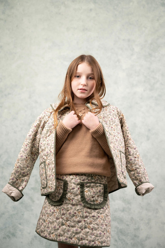 Girls Quilted Jacket - Sedef Jacket