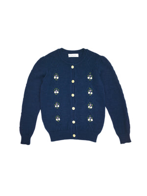 Little girls gold cardigan sale
