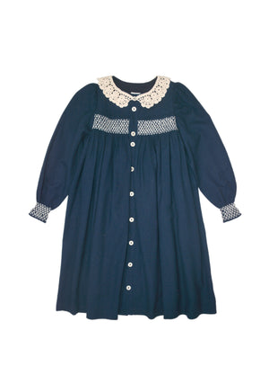 Girls Dress - Didem Navy