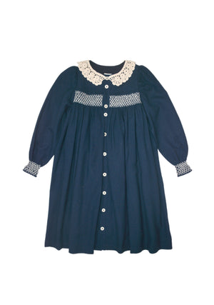 
            
                Load image into Gallery viewer, Girls Dress - Didem Navy
            
        