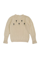 Girls Jumper- Lale Jumper Ivory