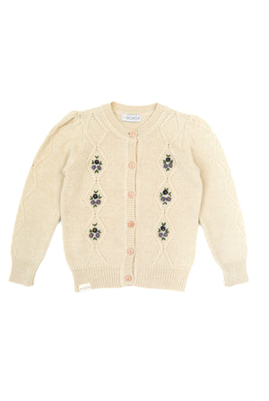 Girls Cardigan - Lioli Cardigan Ivory