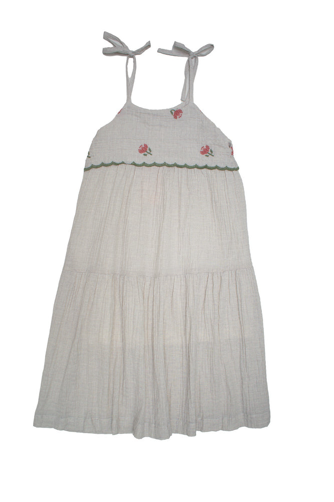 AMIRA DRESS - LAVENDER GREY - KOKORI Kids