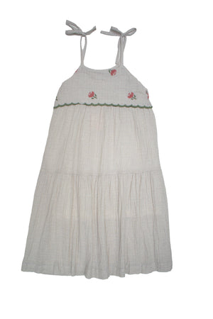 AMIRA DRESS - LAVENDER GREY - KOKORI Kids