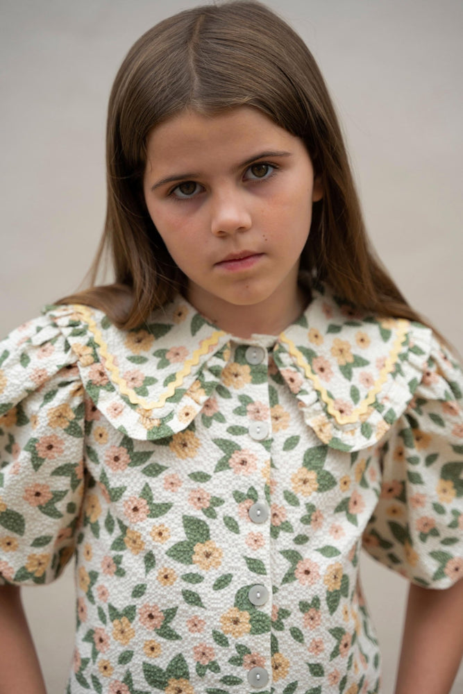 CINDY BLOUSE FLOWERS - KOKORI Kids