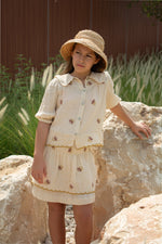 CLARA SKIRT - BUTTERMILK - KOKORI Kids