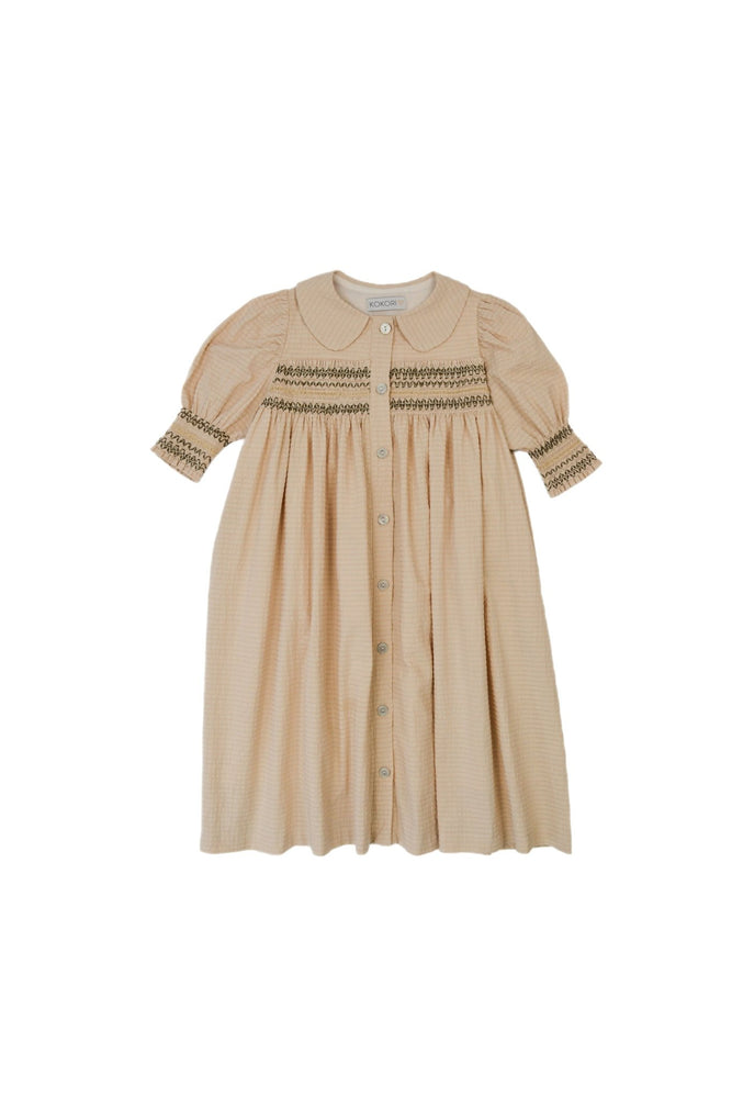 DILAN DRESS CARAMEL - KOKORI Kids