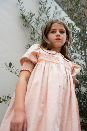 DILAN DRESS POUDRE - KOKORI Kids