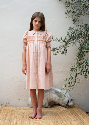 DILAN DRESS POUDRE - KOKORI Kids
