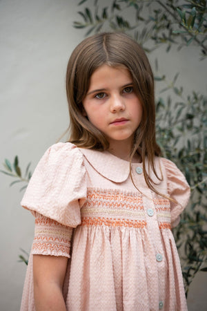 DILAN DRESS POUDRE - KOKORI Kids