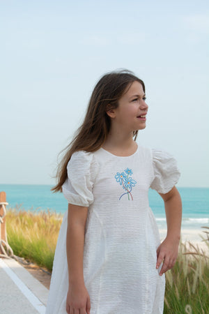 DILAY DRESS - WHITE - KOKORI Kids