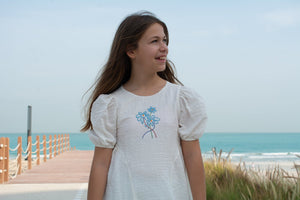 DILAY DRESS - WHITE - KOKORI Kids