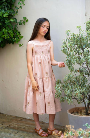 EGEA DRESS POUDRE - KOKORI Kids