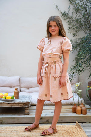 ELINA CROP TOP POUDRE - KOKORI Kids