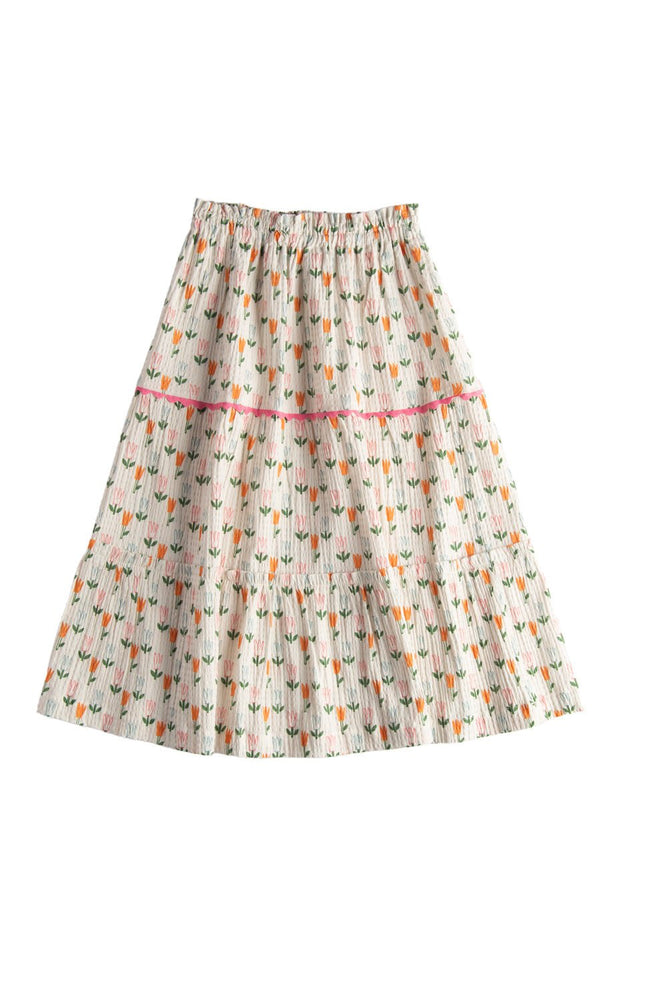 GAIA MAXI SKIRT - TULIP PATTERN - KOKORI Kids