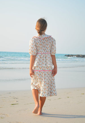 GAIA MAXI SKIRT - TULIP PATTERN - KOKORI Kids
