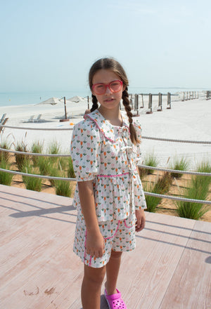 GAIA SHORT - TULIP PATTERN - KOKORI Kids