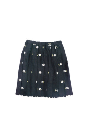 Girls Skirt - Leyla Skirt Black - KOKORI Kids