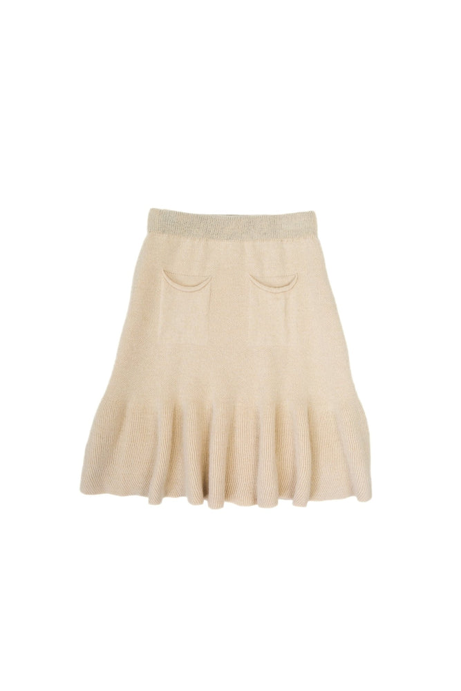 Girls Skirt - Lola Skirt Ivory - KOKORI Kids