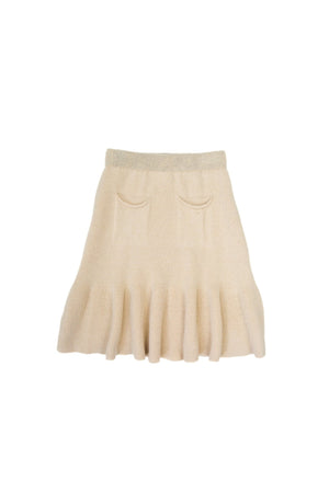 Girls Skirt - Lola Skirt Ivory - KOKORI Kids