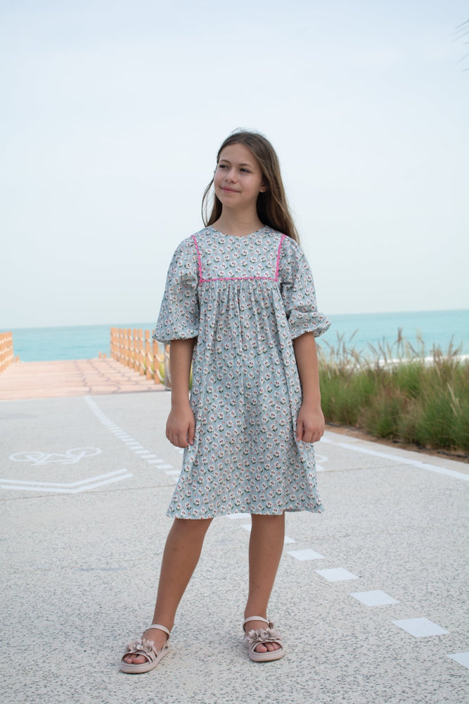 ILIA DRESS - SEAFOAM - KOKORI Kids