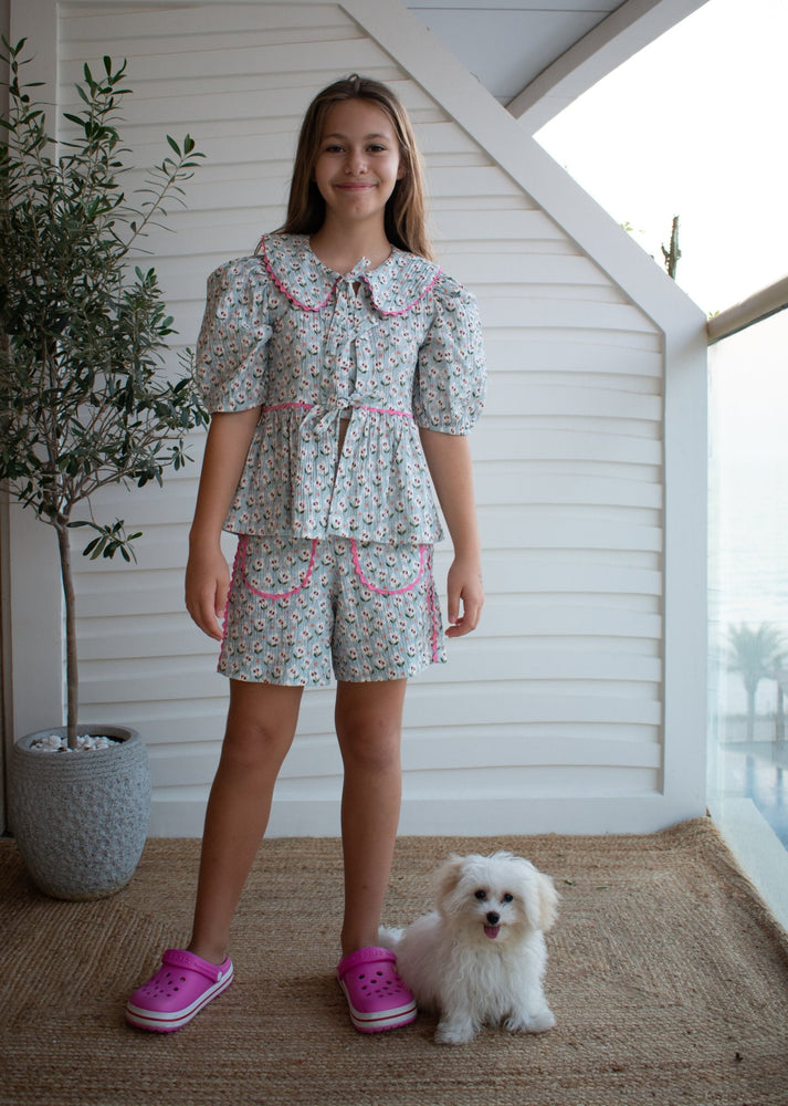 ILIA SHORT - SEAFOAM GREEN - KOKORI Kids