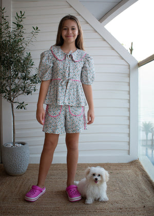 ILIA SHORT - SEAFOAM GREEN - KOKORI Kids