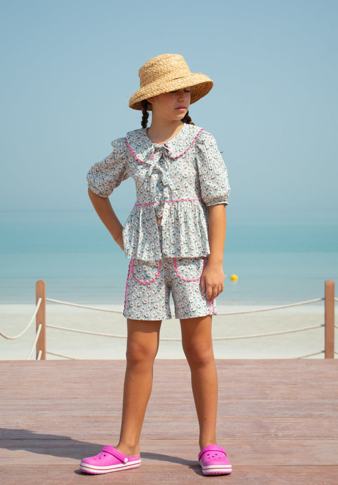 ILIA SHORT - SEAFOAM GREEN - KOKORI Kids