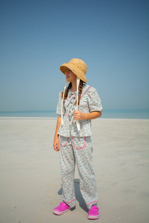 ILIA TROUSERS - SEAFOAM GREEN - KOKORI Kids