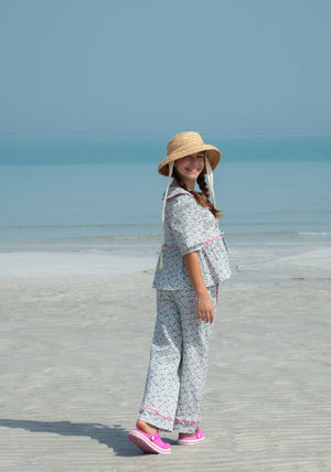 ILIA TROUSERS - SEAFOAM GREEN - KOKORI Kids