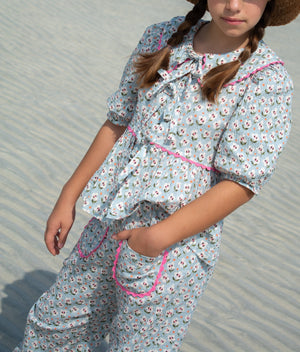 ILIA TROUSERS - SEAFOAM GREEN - KOKORI Kids