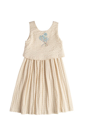 NILAY DRESS - NATURAL - KOKORI Kids