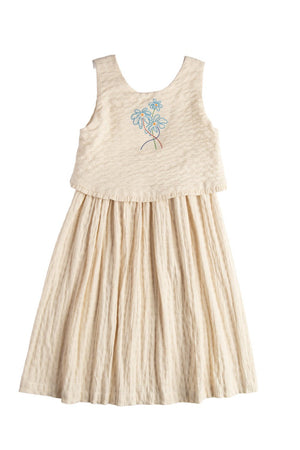 NILAY DRESS - NATURAL - KOKORI Kids