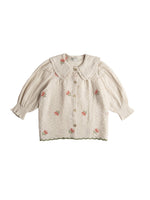 NOOR BLOUSE - LAVENDER GREY - KOKORI Kids
