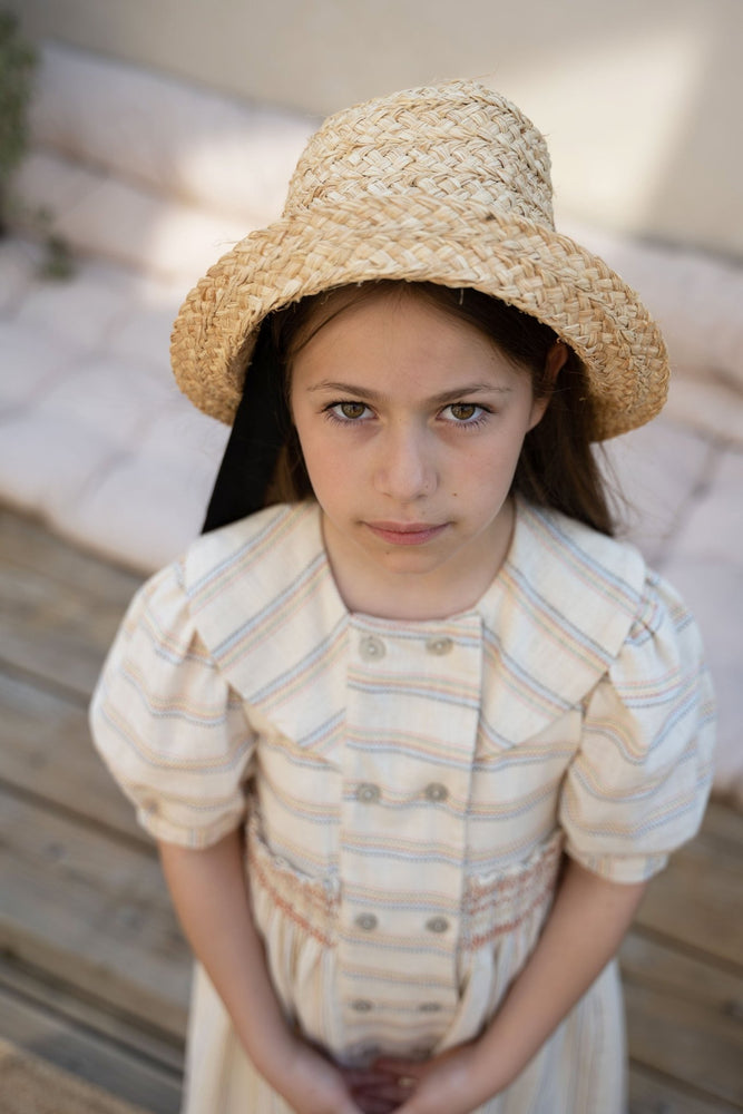 PARLA DRESS Natural - KOKORI Kids