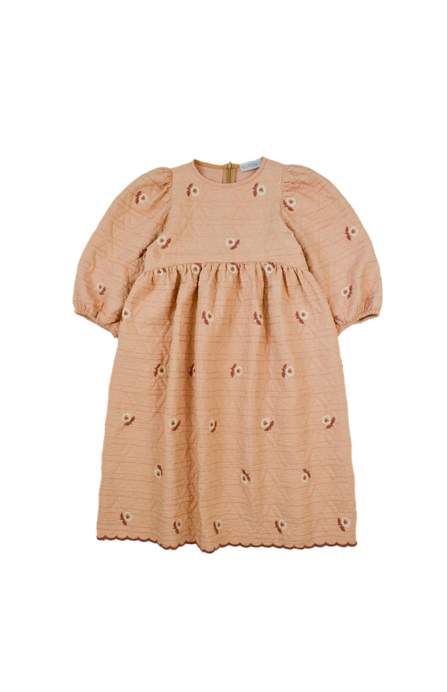 VERDA DRESS - CARAMEL DRESS - KOKORI Kids