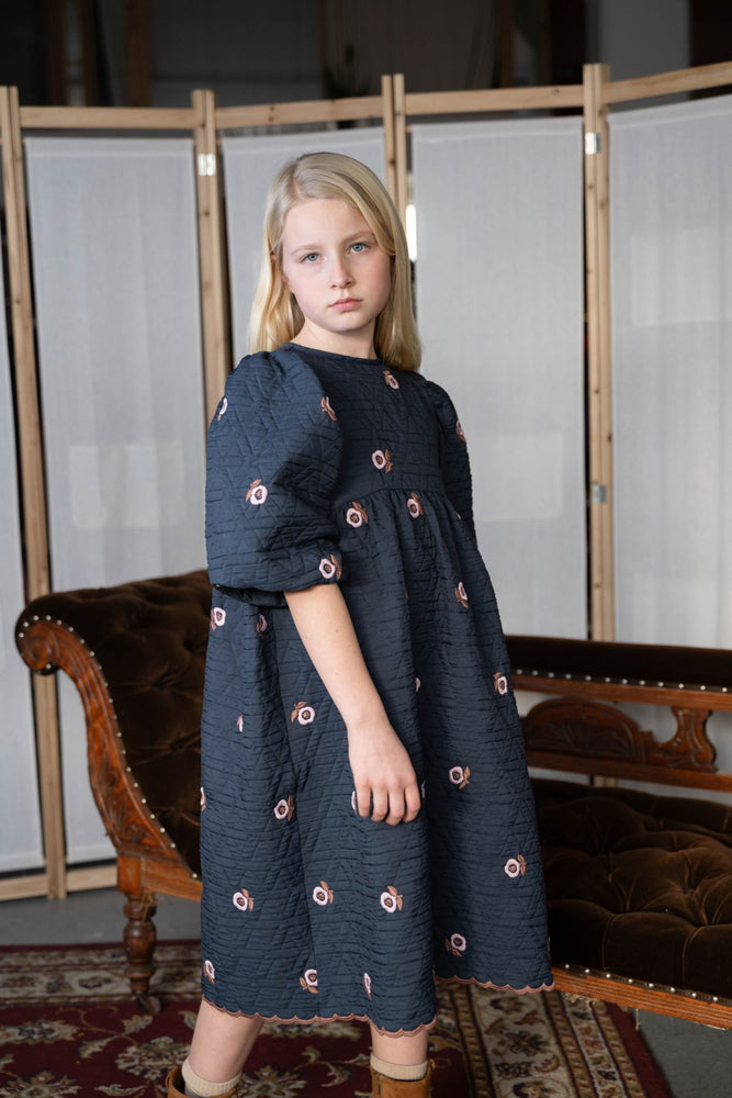 VERDA DRESS - NAVY DRESS - KOKORI Kids