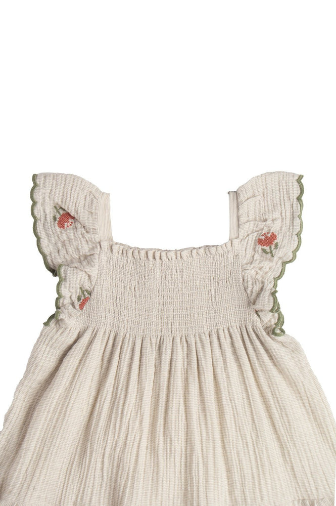 ZOE DRESS - LAVENDER GREY - KOKORI Kids
