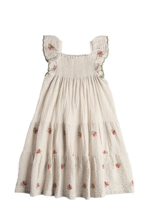 ZOE DRESS - LAVENDER GREY - KOKORI Kids