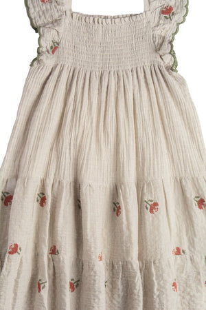 ZOE DRESS - LAVENDER GREY - KOKORI Kids