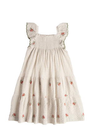 ZOE DRESS - LAVENDER GREY - KOKORI Kids