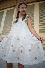 ZOE DRESS - LAVENDER GREY - KOKORI Kids