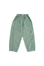 Girls Trousers, Linda Trouser Green - KOKORI Kids