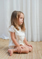 Baby Romper, PEARL MILK - KOKORI Kids