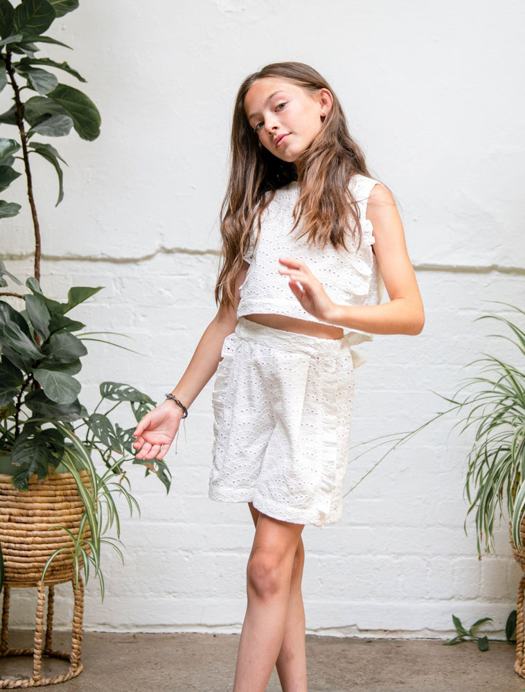 BESTE BLOUSE WHITE - KOKORI Kids