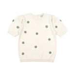 DAISY BLOUSE GREEN FLOWERS - KOKORI Kids