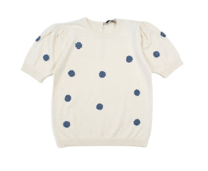 DAISY BLOUSE INDIGO FLOWER - KOKORI Kids